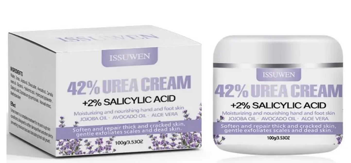 Crème Urea 42% pour pieds secs et callosités